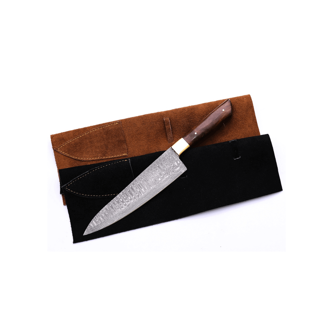 Chef Knife Blade 7 inches Damascus Steel Blade
