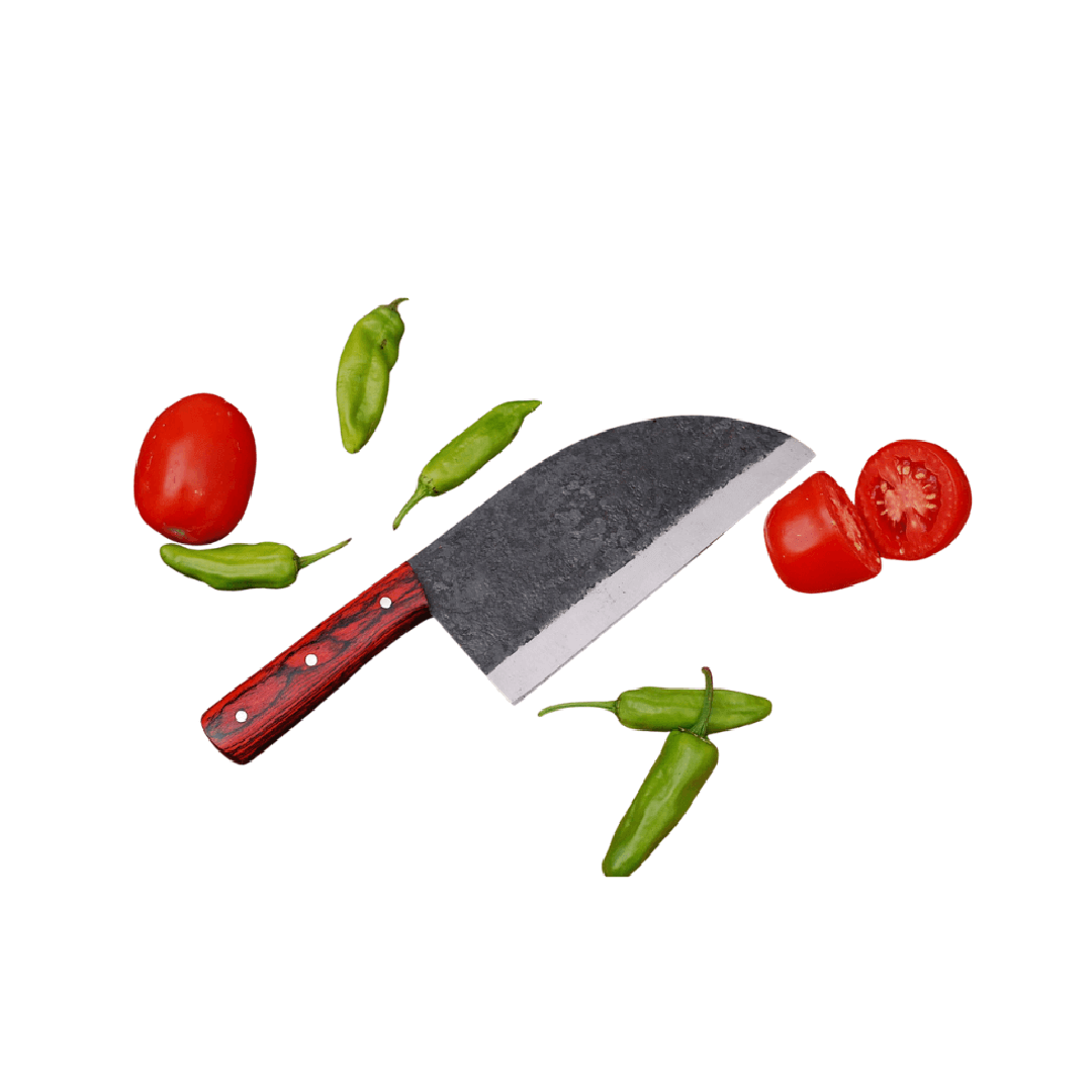 Cleaver Blade 7 inch Carbon Steel, Handle 4.5 inch