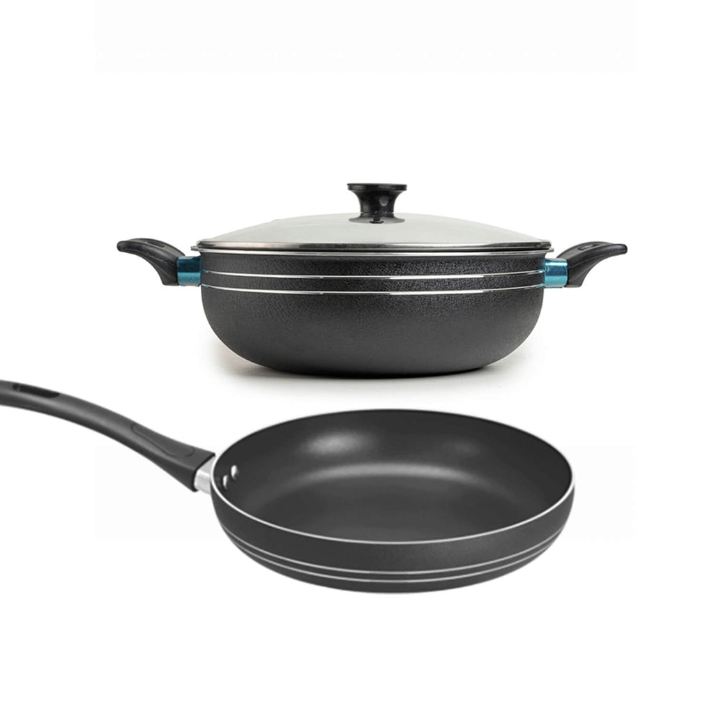 Non-Stick Bundle – 30cm Wok + 24cm Frying Pan – view 6 | Cherrypot cookware Pakistan