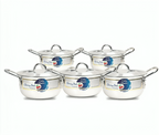 Max Metal Finish Set – 10 Pieces (18cm to 28cm) – view 6 | Cherrypot cookware Pakistan