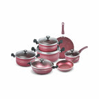 Polka Forging Non-Stick Set - 16 Pieces | Marble + Forged Corners - Cherrypot cookware, Pakistan