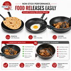 Non-Stick Bundle – 30cm Wok + 24cm Frying Pan – view 3 | Cherrypot cookware Pakistan
