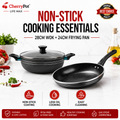 Non-Stick Bundle – 28cm Wok + 24cm Frying Pan – view 4 | Cherrypot cookware Pakistan