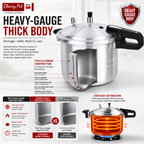 Sparkle Heavy Pressure Cooker – 5L & 7L – view 5 | Cherrypot cookware Pakistan
