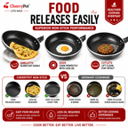 Non-Stick Bundle – 28cm Wok + 24cm Frying Pan – view 6 | Cherrypot cookware Pakistan
