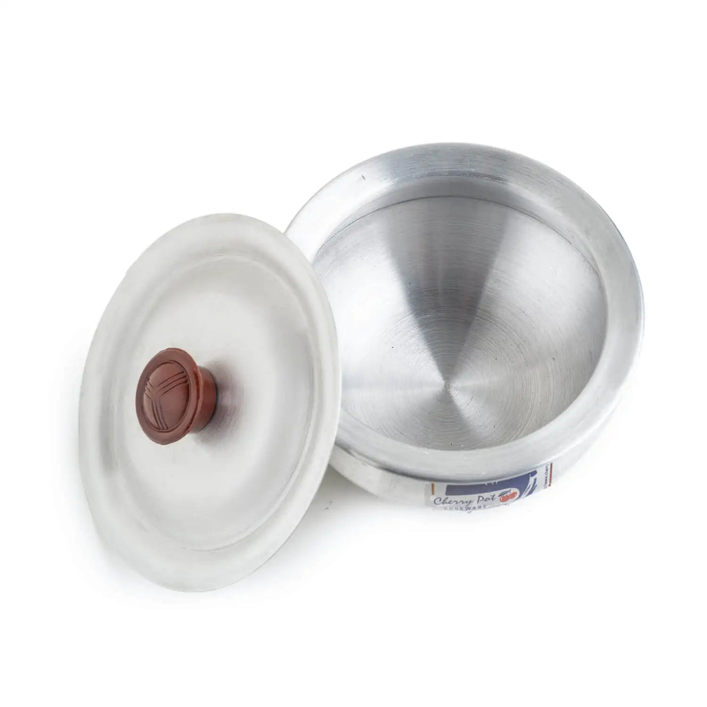 Baby Sipri Metal Finish Set – 6 Pieces (12cm, 14cm, 16cm) – view 10 | Cherrypot cookware Pakistan