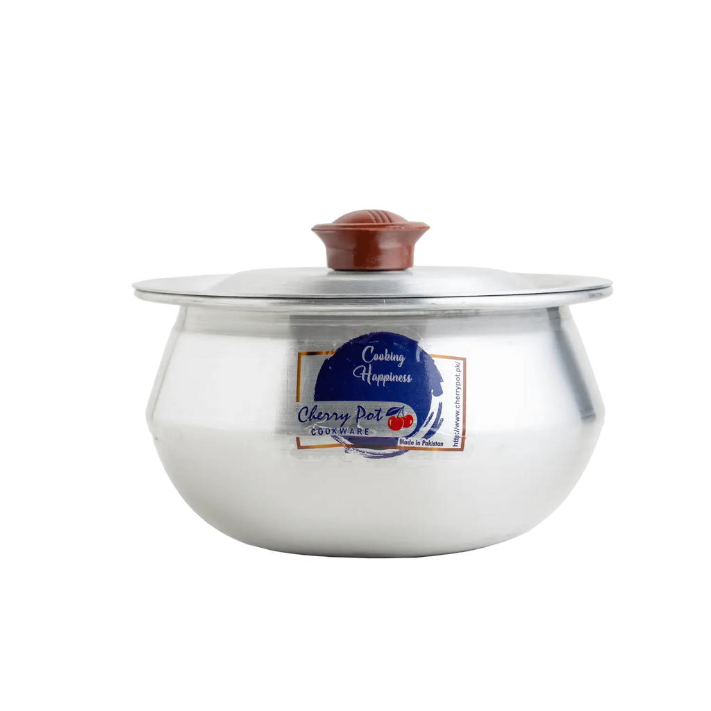 Baby Sipri Metal Finish Set – 6 Pieces (12cm, 14cm, 16cm) – view 9 | Cherrypot cookware Pakistan