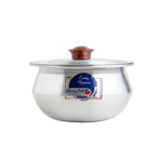 Baby Sipri Metal Finish Set – 6 Pieces (12cm, 14cm, 16cm) – view 9 | Cherrypot cookware Pakistan