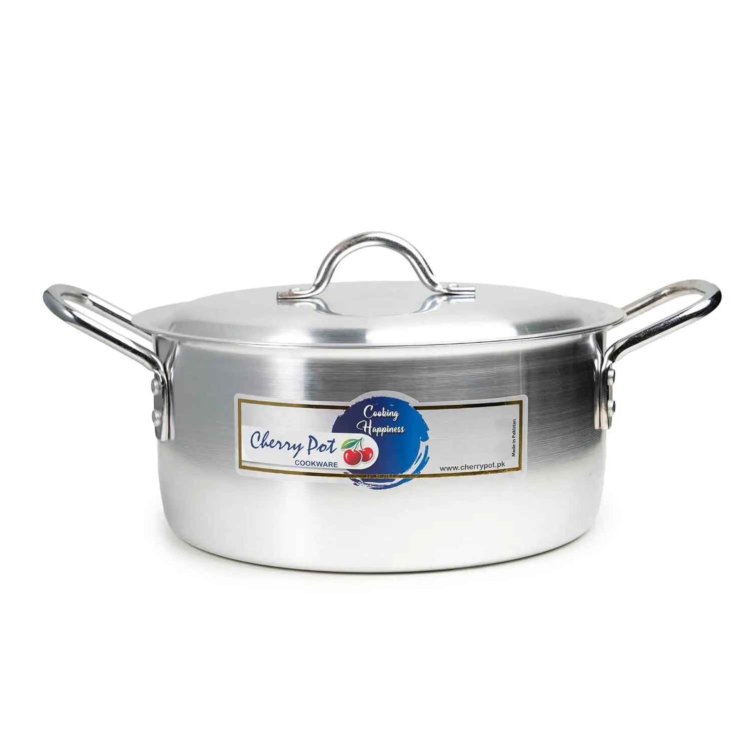 Megno Casserole Pot with Lid – 30cm to 39cm (10L to 18L) – view 6 | Cherrypot cookware Pakistan