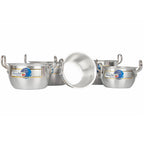 Blossom Pots Set – 10 Pieces Metal Finish (18cm to 28cm) | Cherrypot cookware Pakistan