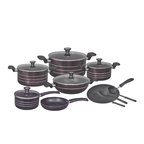 Polka Marble Non-Stick Set – 16 Pieces – view 2 | Cherrypot cookware Pakistan