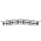 United Smart Metal Finish Set – 10 Pieces (18cm to 28cm) – view 6 | Cherrypot cookware Pakistan