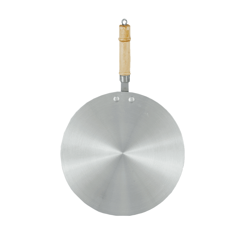 Metal Finish Tawa with Wooden Handle – 30cm & 36cm | Cherrypot cookware Pakistan