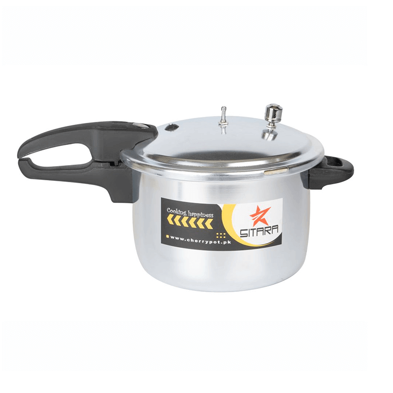 Sitara Pressure Cooker - 5L, 7L, 9L, 11L, 13L - Cherrypot cookware, Pakistan