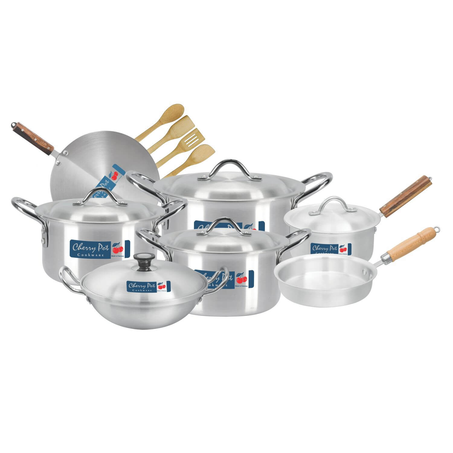 Sada Bahaar Gift Pack – 16 Pieces Metal Finish | Cherrypot cookware Pakistan