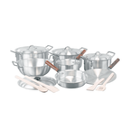 United Gift Pack – 16 Pieces Metal Finish | Cherrypot cookware Pakistan