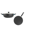 Nonstick Wok 30CM and 30CM Griddle