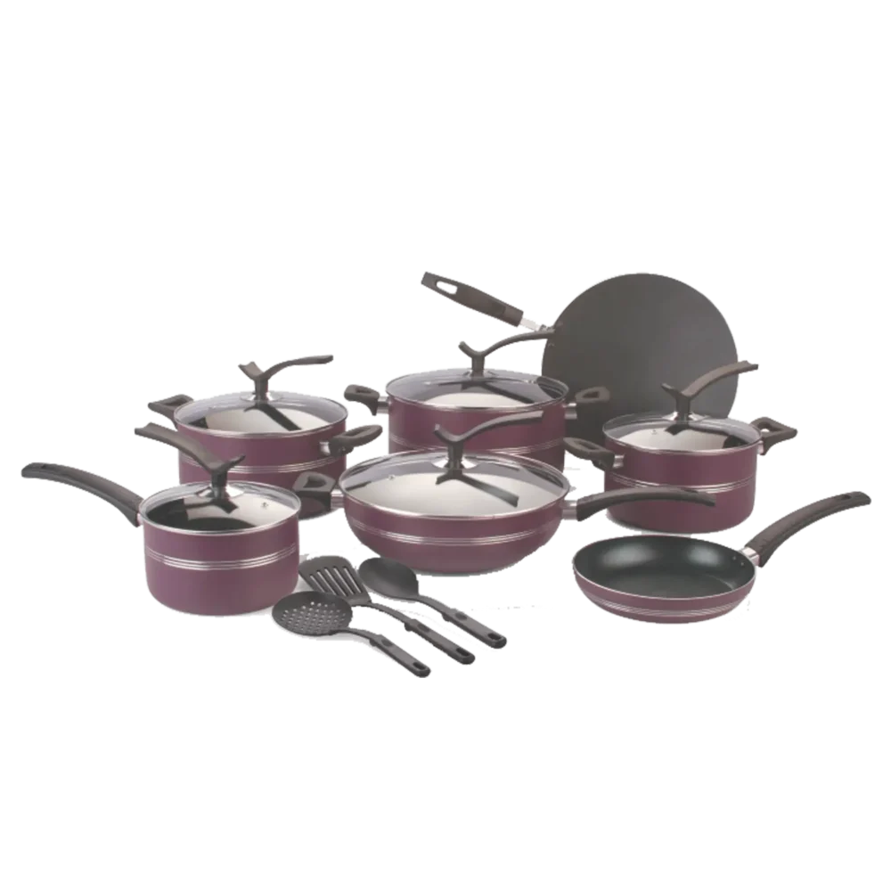 Jasmine Gift Set Non Stick | 15 Pieces