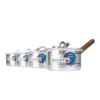 Life Plus Saucepan Set 8 PCS